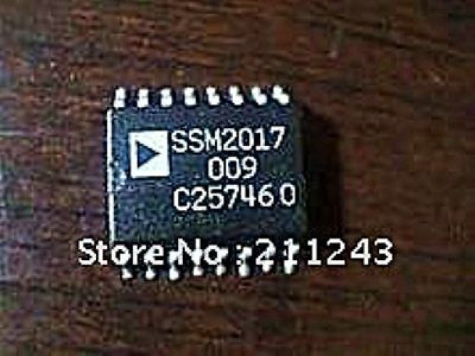 AD SSM2017S SOP-16 Self-Contained Audio Preamplifier