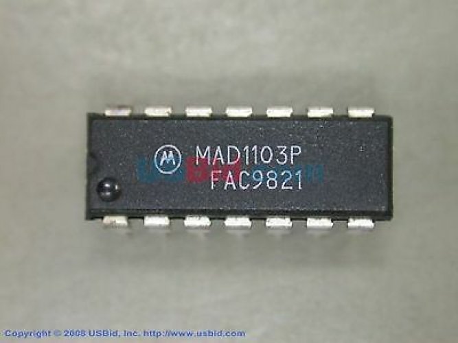 MOTOROLA MAD1103P DIP-14 Switching Diode Array
