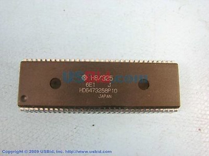 HITACHI HD6473258P10 DIP-64 16-Bit Microcontroller