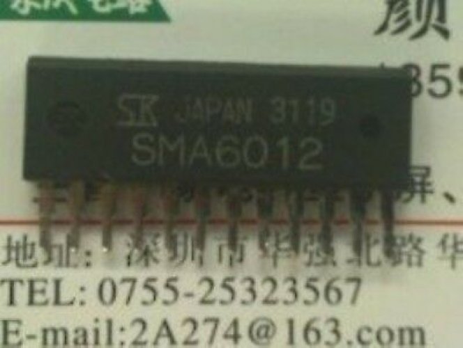 SANKEN SMA6012 ZIP-12 PNP + NPN Darlington Transistors
