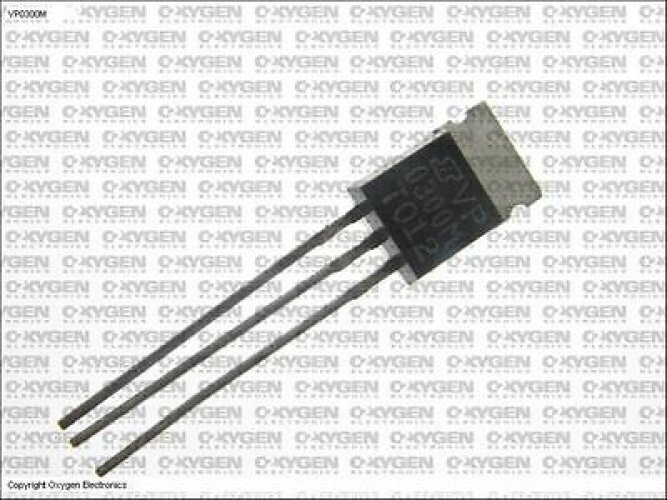 SIL/VISHAY VP0300M TO-92 TRANSISTOR | MOSFET | P-CHANNEL |