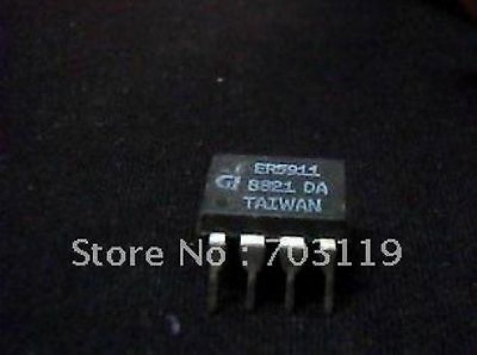MICROCHI ER5911 DIP-8 1K (128 X 8 OR 64 X 16) SERIAL