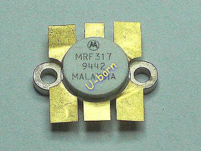 MOTOROLA MRF317 RF  TRANSISTOR,BROADBAND RF POWER TRANSISTOR N