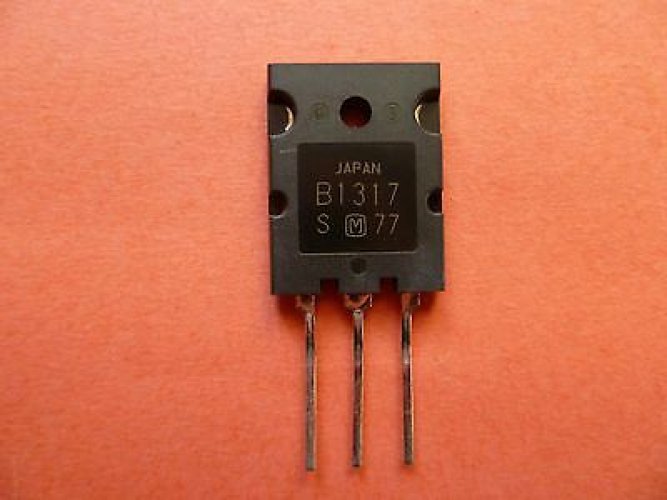 PANASONI 2SB1317 TO-3P Silicon PNP triple diffusion planar