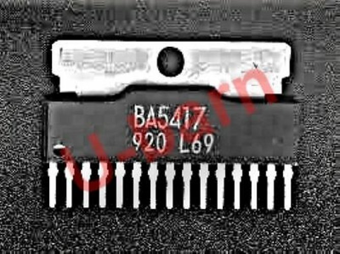 ROHM BA5417 ZIP-15  High-outputdual power amplifier