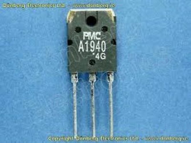 TOSHIBA 2SA1940 TO-3P TRANSISTOR POWER AMPLIFIER