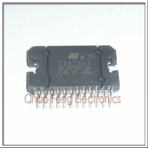 ST TDA7561 ZIP-25 MULTIFUNCTION QUAD POWER AMPLIFIER WITH