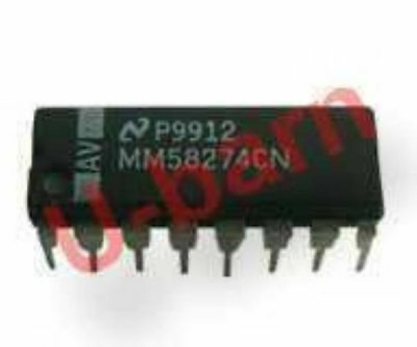 NS MM58274CN   MicroprocessorCompatible Real Time Clock