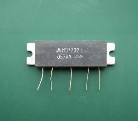 MITSUBIS M57732L MODULE 135-160MHZ 12.5V 7W FM POPHTABLE