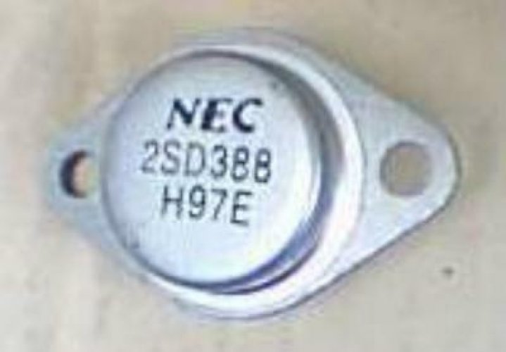 TOS/NEC 2SD388 TO-3 Silicon NPN Power Transistors