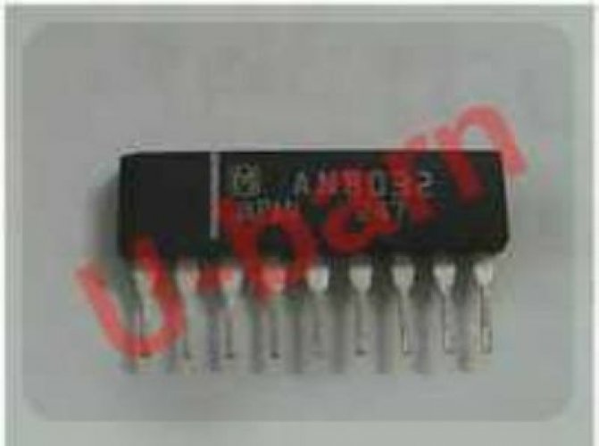 PANASONIC AN8032 ZIP-9  Activefilter control IC