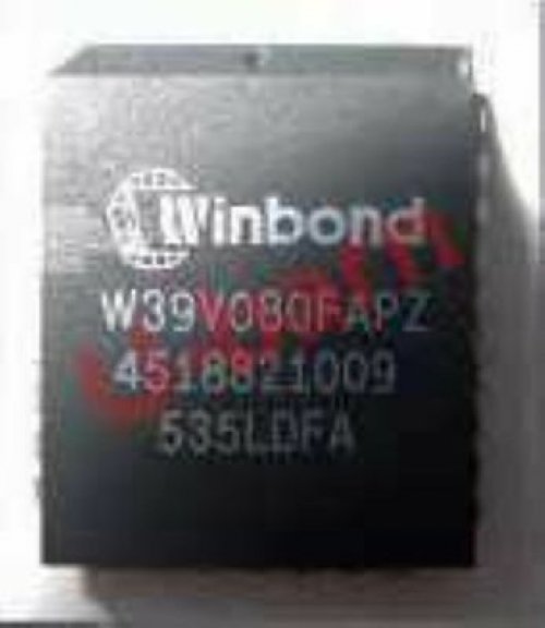 WINBOND W39V080FAPZ PLCC-32,1M ? 8 CMOS FLASH MEMORY