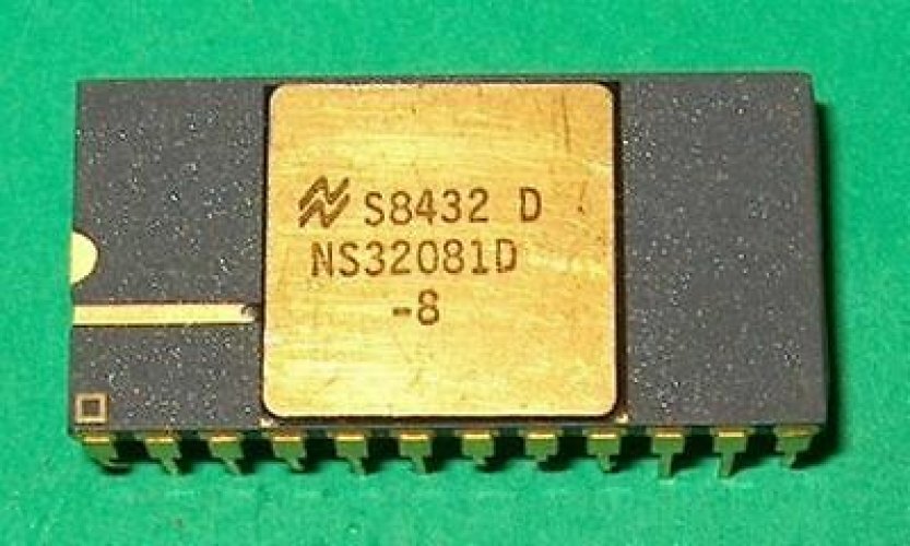 NEC NS32081D-10 DIP  Arithmetic Processor