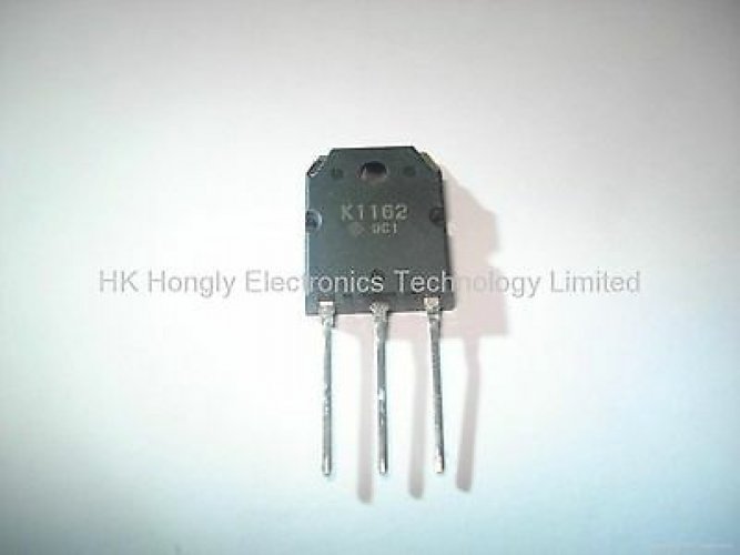 HITACHI 2SK1162 TO-3P Silicon N-Channel MOS FET