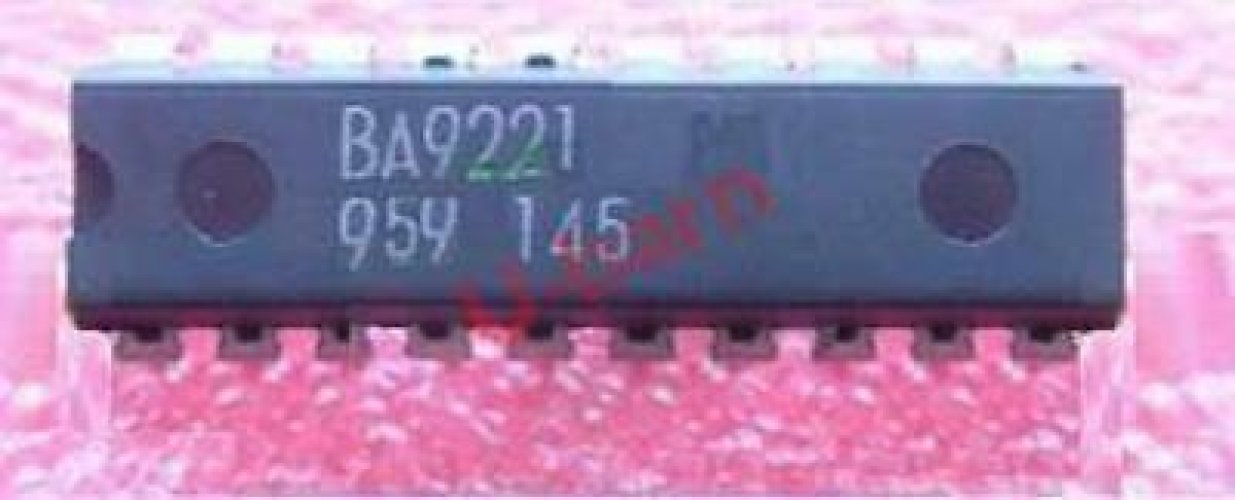 ROHM BA9221 DIP-20 Digital-to-analog converter, 12 bit