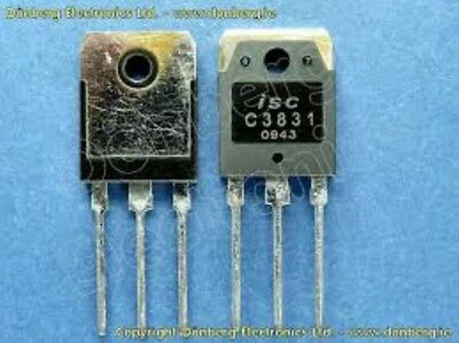 SANKEN 2SC3831 TO-3P Silicon NPN Triple Diffused