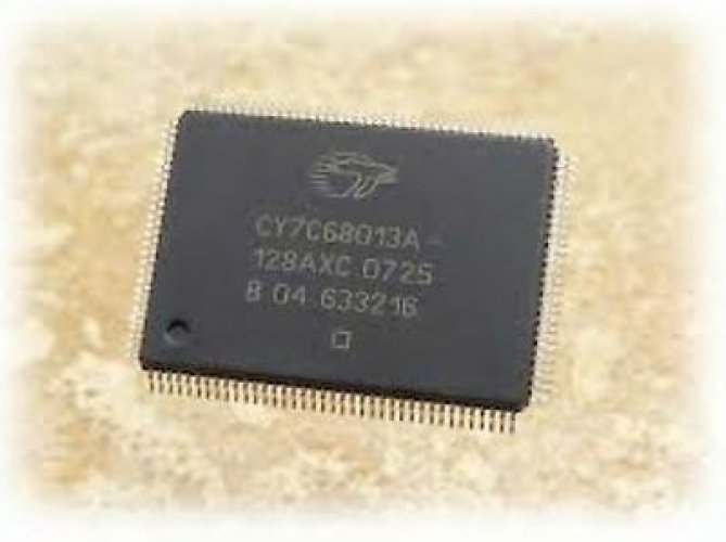 CYPRESS CY7C68013A-128AXC QFP128 CAC 2C 2#12 PIN PLUG