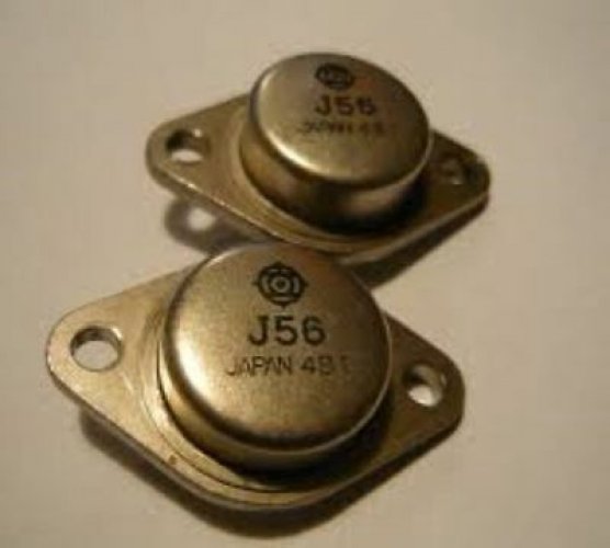 HITACHI 2SJ56 TO-3 TRANSISTOR | MOSFET | P-CHANNEL | 200V