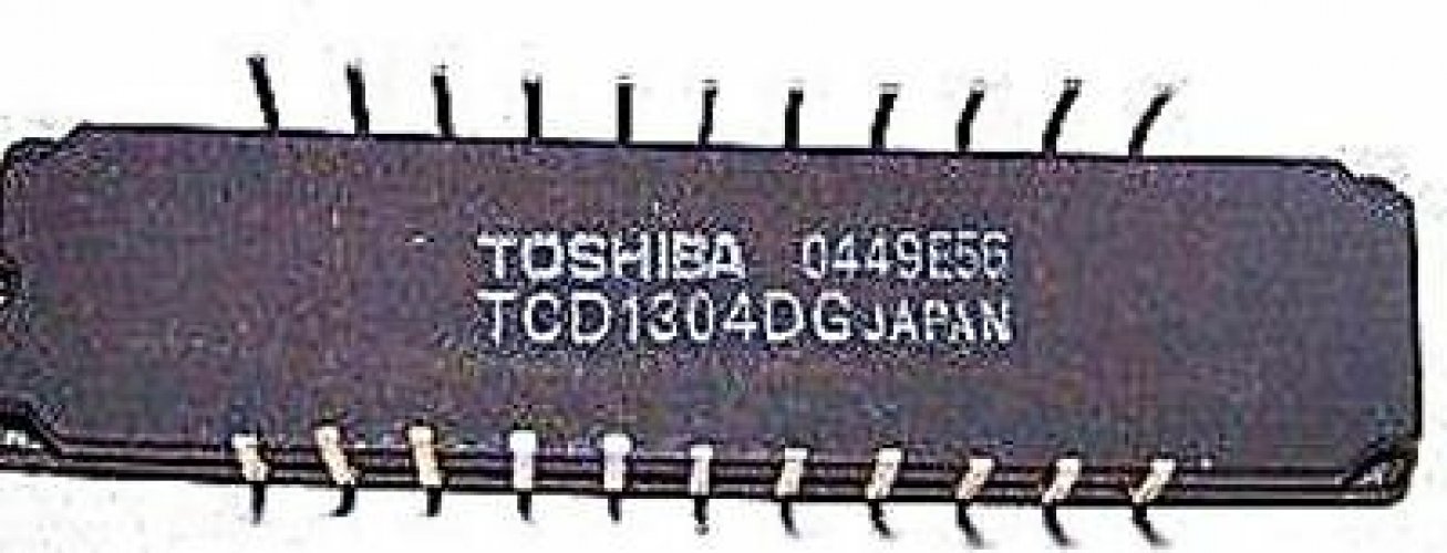 TOSHIBA TCD1304DG CDIP-22 TOSHIBA CCD LINEAR IMAGE SENSOR