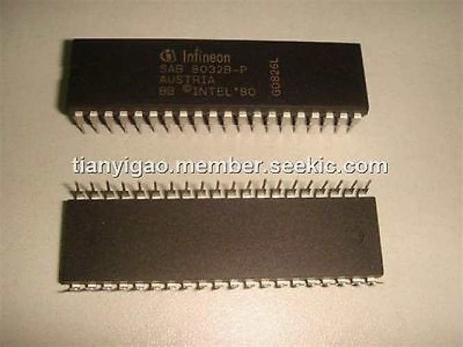 SIEMENS SAB8032B-P DIP-40 8-Bit Sigle-Chip Microcontroller