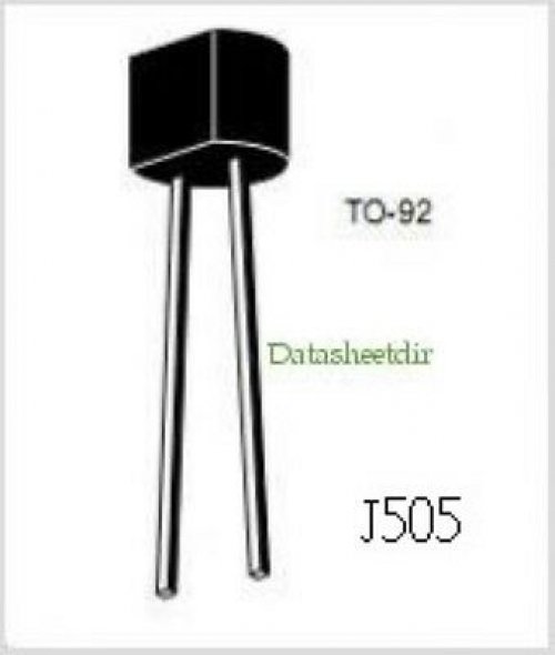 SILI/VISHAY J505 TO92 CURRENT REGULATING DIODES