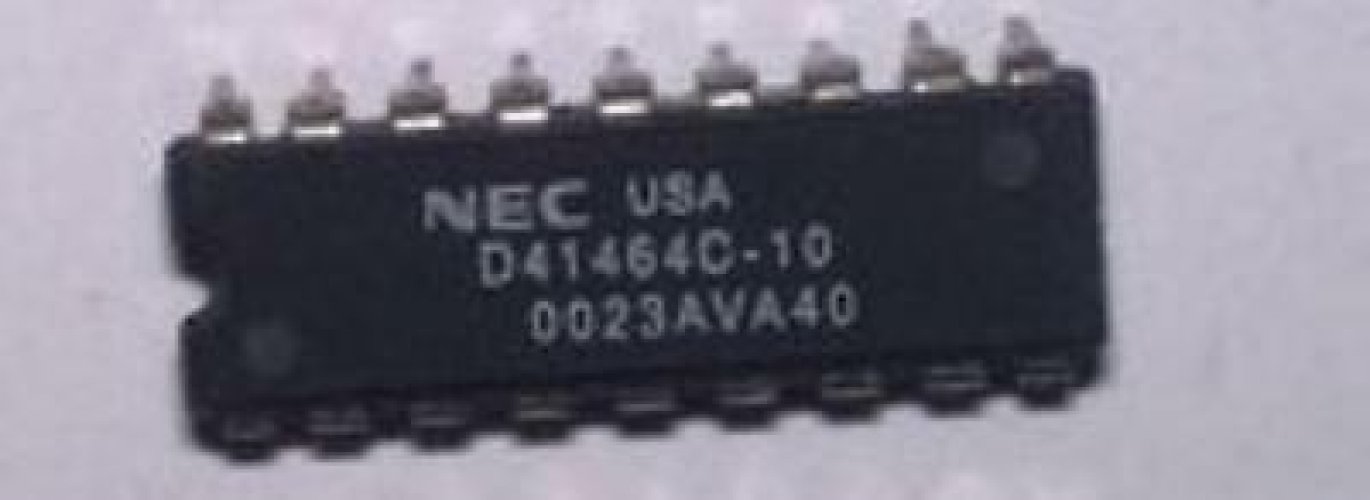 NEC D41464C-10 DIP-18 DYNAMIC NMOS RAM