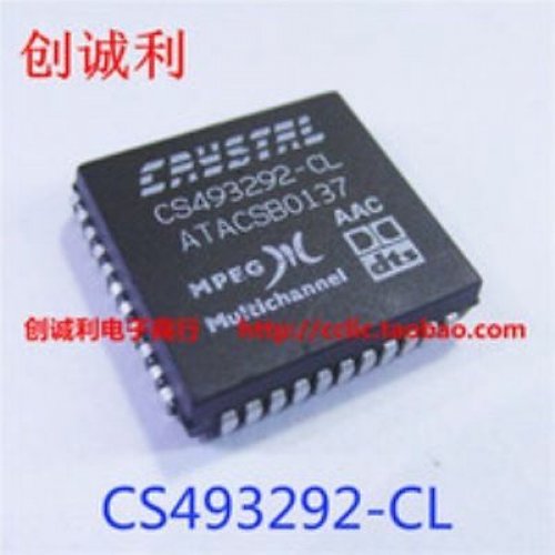 CRYSTAL CS493292-CL PLCC-44 Multi-Standard Audio Decoder