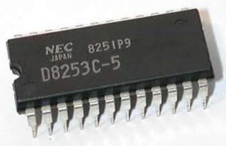 NEC D8253C-5 DIP-24 PROGRAMMABLE INTERVAL TIMER