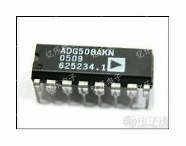 AD ADG508AKN DIP CMOS 4/8 CHAANNEL ANALOG MULTIPLEXERS