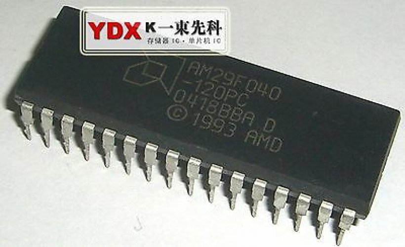 AMD AM29F040-90PC DIP-32 4 Megabit (524 288 x 8-Bit) CMOS