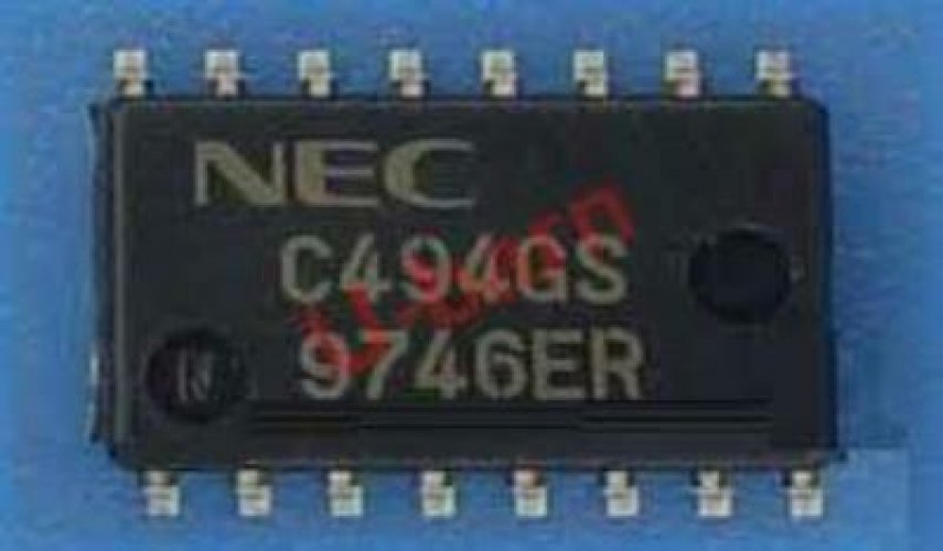 NEC/IR SOP-16,SWITCHING REGULATOR CONTROL CIRCUIT, C494GS