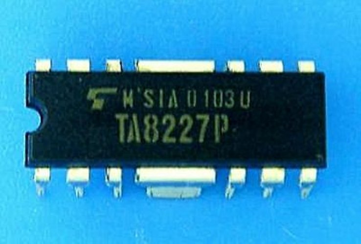 TA8227P HDIP-14 LOW FREQUENCY POWER AMPLIFIER