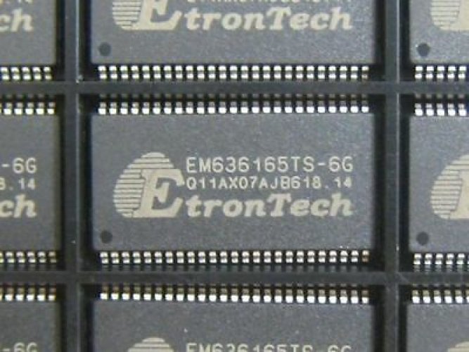 ETRONTECH EM636165TS-6G TSOP-50 1Mega x 16 Synchronous