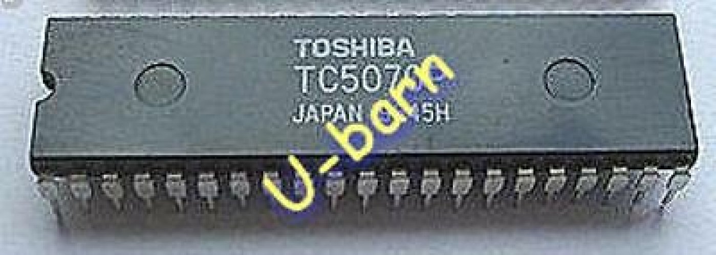 TOSHIBA TC5070P   C2MOSDIGITAL INTEGRATED CIRCUIT