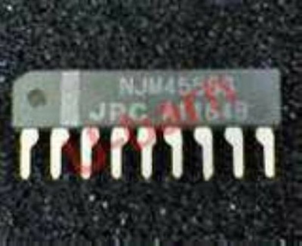 JRC NJM4558S ZIP-9,DUAL OPERATIONAL AMPLIFIER