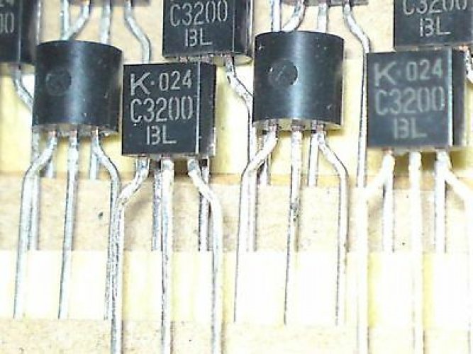 KEC KTC3200-BL TO-92 EPITAXIAL PLANAR NPN TRANSISTOR HIGH