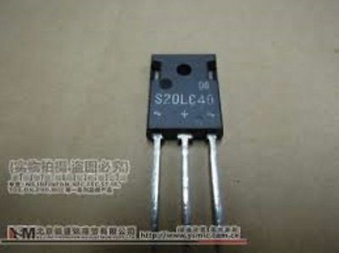 SHINDENG S20LC40 TO-3P Super Fast Recovery Rectifiers400V
