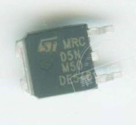 ST STD5NM50 TO-252 N-CHANNEL 500V - 0.7ohm - 7.5A