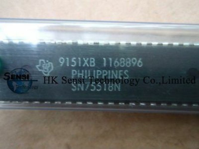TI SN75518N DIP-40 VACUUM FLUORESCENT DISPLAY DRIVERS