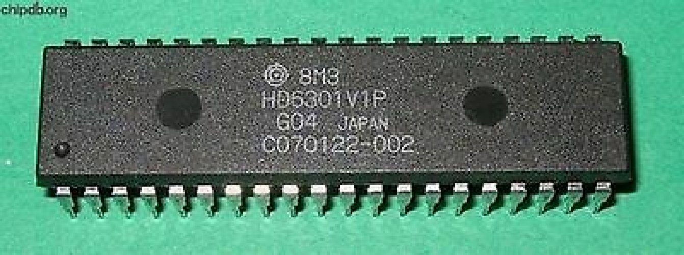 HIT HD6301V1P DIP-40 CMOS MCU