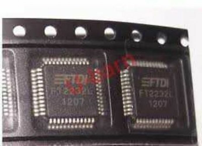 FTDI FT2232D LQFP-48,Dual USB UART/FIFO I.C.