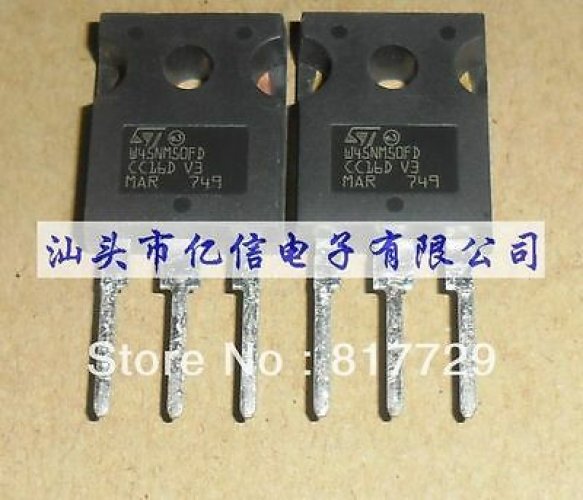ST STW45NM50FD TO-247 N-CHANNEL 500V - 0.07ohm - 45A