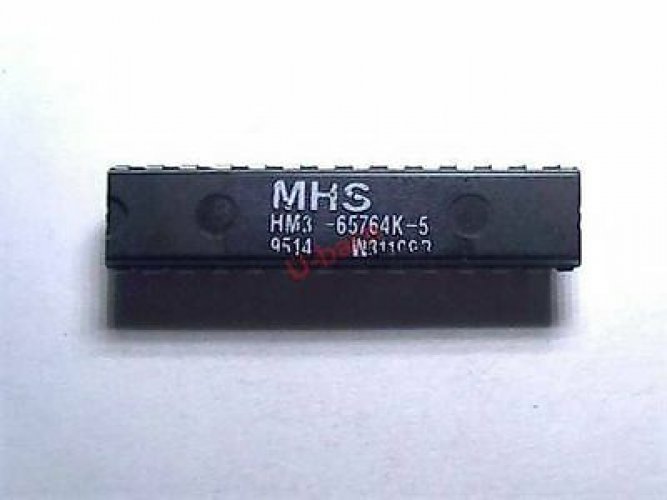 MHS DIP-28,HIGH SPEED CMOS SRAM, HM3-65764K-5