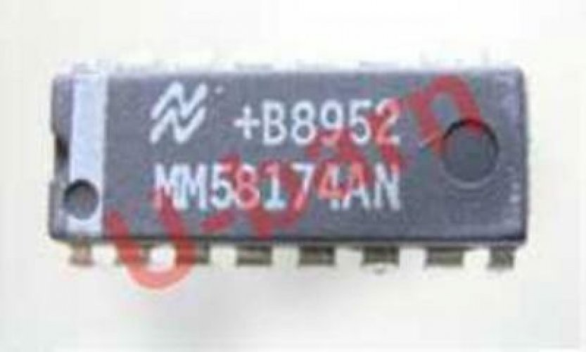 NS MM58174AN   Microprocessor-CompatibleReal-Time