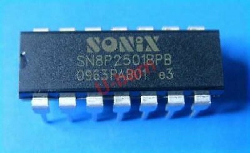 SONIX SN8P2501BPB DIP14
