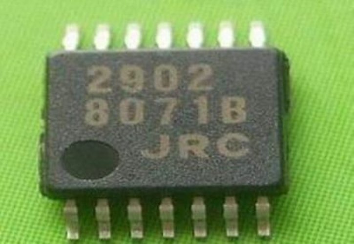 JRC NJM2902M SOP-14 QUAD SINGLE-SUPPLY OPERATIONAL