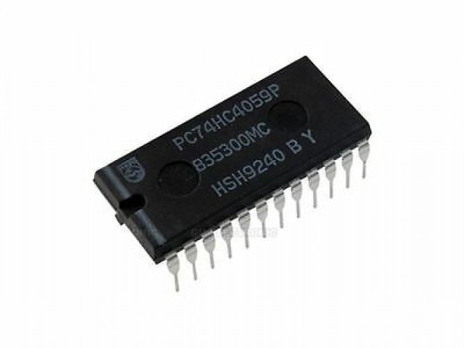 PHI 74HC4059N DIP-24 programmable divide-by-n counter -