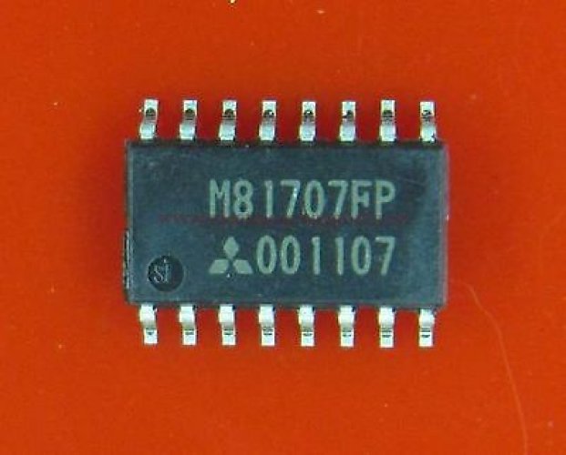 MIT M81707FP SOP HVIC High Voltage Half-Bridge Driver 600