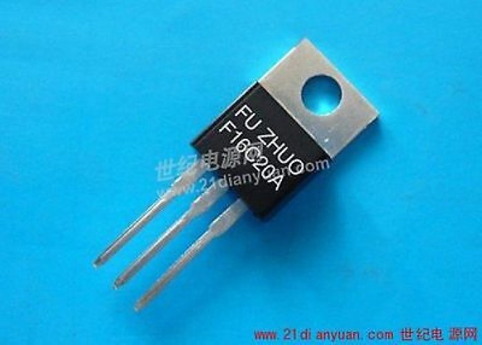 MOSPEC F16C20A TO-220 FAST RECTIFIERS(16A 50-200V)