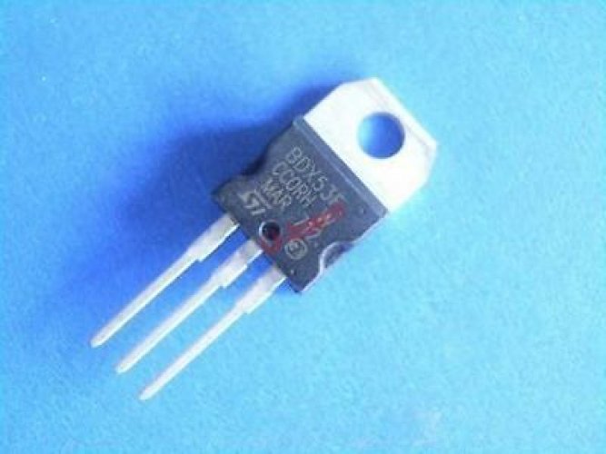 ST TO-220,COMPLEMENTARY SILICON POWER DARLINGTON, BDX53F